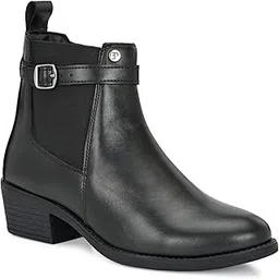 Premium Black Women Chelsea Durable Boots | Casual & Travel Comfort Wear EPW8501_P