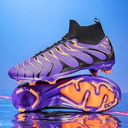 Ultra-Light Anti-Slip Football Boots for Men - Professional Training Turf Shoes for Enhanced Speed and Agility