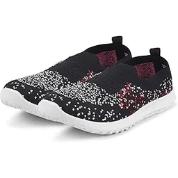 Extra Soft Flexible Memory Foam Women's Shoes for Walking Gym Training,Casual, Sports,Slip-On,Lightweight Athletics Slipon Running Sneaker for Ladies and Girls