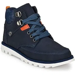 Genuine Leather Comfortable Breathable Antiskid & Antislip Casual Boots for Boys (5037Tan)