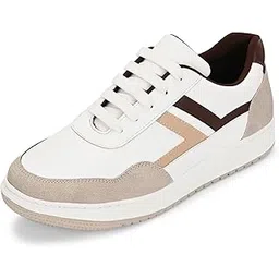 Mens Sneaker| Comfort & Style with Soft Cushioned Insole | Classic Canvas Sneakers for Effortless Style |Trendy Lace-Up Design for Casual Outfits (2623)