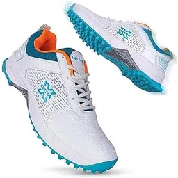 Vector X Flipper 2.0 Cricket Shoes for Men's Rubber Stud, Size 8