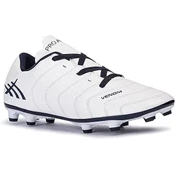 Football Shoes with Rubber Studs - Ideal for Hard & Artificial Turf Surfaces | Lightweight Comfort & Better Control | Perfect for Sports & Soccer | Men, Women, Unisex | Yellow, White, Blue