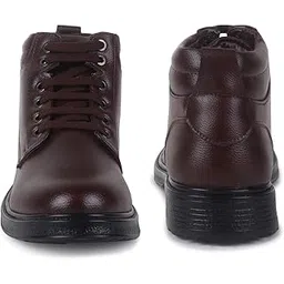 Men's Genuine Leather Ankle Formal Lace-up Boots
