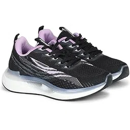 Arch-102 Running Shoes for Woman Daily use, Lightweight Comfortable Badminton Shoes for Women, Idol for Walking, Jogging, Athletic Sports, Mesh, Lace-up, No Heel, Size 4-8