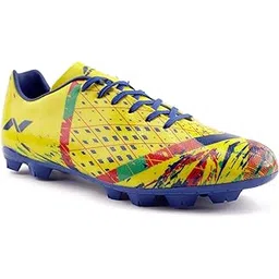 Ambition Football Stud Shoe for Men/Sports and Soccer Shoe/Comfortable and Lightweight