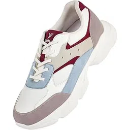 Soleman Men’s Stylish Chunky Color-Blocked Slip-On Sneakers (SoS) | Shoes for Men Sneakers