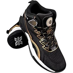 Grip X Men’s High‑Top Basketball Shoes – Cushioned EVA‑Phylon Midsole with Slip‑Resistant Rubber Outsole & Ankle Support