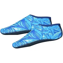 Soft Water Shoes Stretchy Aqua Socks Yoga Swim Shoe Dive Sock Camo Blue M | Sporting Goods | Water Sports | Fins, Footwear & Gloves | Water Shoes | Men