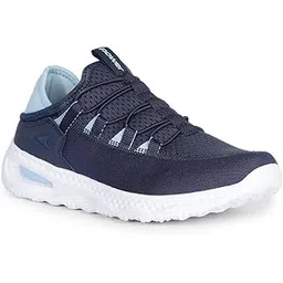 5399 Prime Walk 100 LACE Navy Oxford Sports Shoes for Women | Perfect for Walking, Running, Casual Outing | Laceup | Comfortable | lightwieght | All Day Comfort