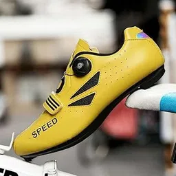 Men's Road & Mountain Cycling Shoes - Non-Slip, Wear-Resistant Athletic Performance Footwear for Enhanced Speed and Comfort