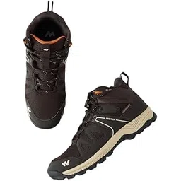 Wildcraft Water Repellent Trekking Shoes for Men | Hiking Shoes for Men for Outdoor | High Ankle Shoes | Anti Skid Boot | High Neck | EVA Insole | Black