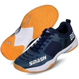 Vector X Smash Men’s Badminton Court Shoe – Breathable Mesh & PU Upper, EVA‑Phylon Cushioning & Non‑Marking Rubber Sole