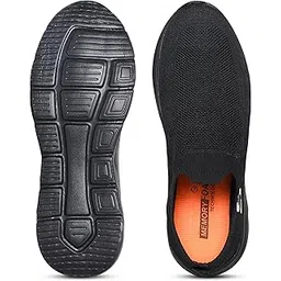 Men’s Lightweight Slip-On Walking Shoes with Memory Foam Cushion Insole | Breathable Knitted Casual Sports Sneakers for Daily Use