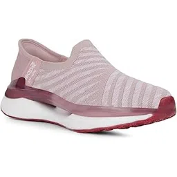 Leap7x Chelsy-2 Non-Lacing Jogging Shoes for Women with EVA Sole|Suitable for Running, Gym, Outdoor & Walking| Woven Outsole| Memory Foam Insole|Stylish, Comfortable & Durable|Sports Footwear