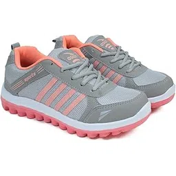 Women's Fashion-13 Sports Running,Walking & Gym Shoes for Eva Sole Casual Sneaker Lightweight Lace-Up Shoes for Girl's
