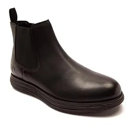 Genuine Leather Valley Chelsea Boot with Sporty EVA Sole