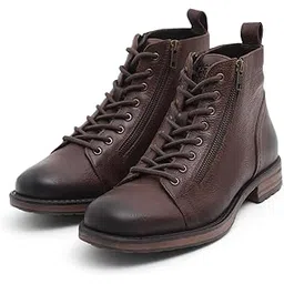 Men Lace Up Boots