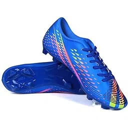 Ohms Light Weight and Durable Football Boot for Men&Women, Comfortable and Flexible Football Shoes, Soccer Shoe (Navy)