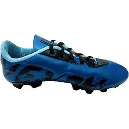 Optimus® FX 73 Inspire Hyper Venom Football Studs Cricket Studs Running Studs Synthetic Leather Shoes with PU Sole - Size 8 (Yellow)