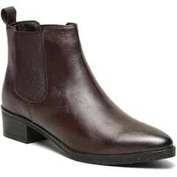 Genuine Leather Chelsea Boots for Women