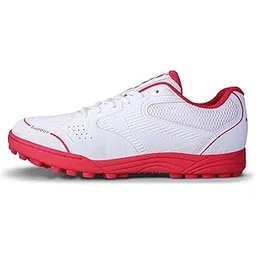 Crick-200 Cricket Shoes for Men | Flexible Mesh & TPU Construction| Cushioned Die Cut NR EVA Insole| Durable Rubber Sole| Designed to Elevate Your Performance on the Playground| Cricket Sport Shoes