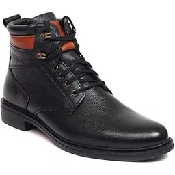 100% Genuine Leather for men High Ankle Formal Boot for Adult Super comfortable with cushioned insole AN-1205