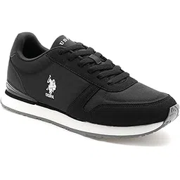 USPA| REGON BLK Black| Stylish Casual Sneaker Shoes for Man