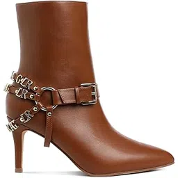 Harness Detail Stiletto Boots