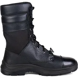 TROOPER HIGH ANKLE PERFORMANCE BOOT - Durable High-Performance Ankle Boots for Outdoor & Biker Use with Breathable Leather