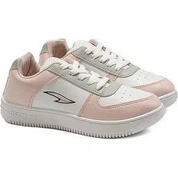 Women's TRENDY-01 Casual Sneaker Shoes Lightweight Soft & Comfortable with Extra Cushion Lace-Up Shoes for Women's & Girl's