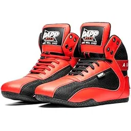 Dapp Z-Series Weightlifting Shoes for Men and Women | Leather Rexine Exterior | Signature Flat Sole | Padded Interiors for Stability | Smart Cushioning | Wide Toe Box.