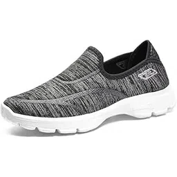 Women's Old Beijing Cloth Shoes – Soft Sole, Comfortable Walking & Sports Shoes| 40 | Grey