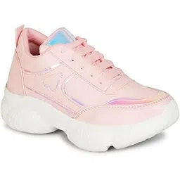 Shoes for Women | Synthetic Leather Footwear | Comfortable Casual Wear | Stylish Lace Up Design | Lightweight Durable Sole | Fashionable Daily Shoes for Office and Outings