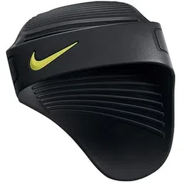 Nike Alpha Training Grip, Size Large, One Pair (Black/Atomic Green)