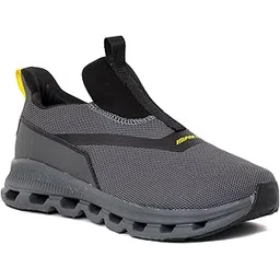 Air Bounce Hands Free Black Sneakers for Men