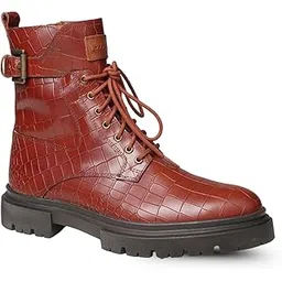 Men's Genuine Leather Chelsea Boots | Stylish Lace-Up Design with Cushioned Insole | Durable & Comfortable for Casual Wear