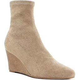 Microfiber Wedge Sock Boots