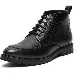 Chukka Boot for Men | Handcrafted | High Ankle Leather Boots | Hiking and Biking Boot | Lace Up Style Mens Formal Boot (BT-WBNDCKVS)