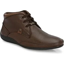 Comforts Premium Genuine Leather Driving Shoe Boots for Men-G-549