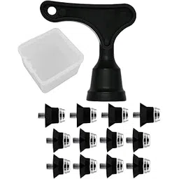 SECRET DESIRE 12Pcs Track Shoes Spikes Portable For Athletic Sneakers Competition Training With Storage Box