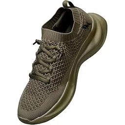 Knit Gliders Casual Sneakers for Men | Breathable AirKnit Upper, Cushioned Insole & Slip-Resistant Sole for All-Day Comfort