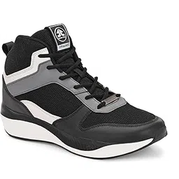 Men's Crossover Running & Training Shoes - Superior Cushioning, Enhanced Grip TPR Outsole, Superior Traction, Anti Skid, Lightweight, Shock Absorption Tech, Sports Footwear