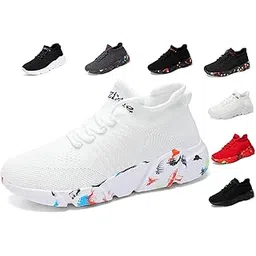 GongPu Shoes, Men's, Sneakers, Women's, Slip-Ons, Thick Soles, Nurse Shoes, Sports Shoes, Walking Shoes, Running Shoes, White, Athletic Shoes, Black, Training, Couple Shoes, Wide, Standing Work, Ultra