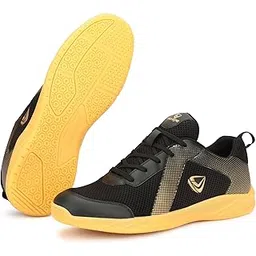 PRO KVH Ultimate Performance: Non-Marking Badminton Shoes for Men & Women - Lightweight, Breathable, Anti-Skid Design for Maximum Agility & Comfort 05 UK/IND