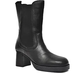 Knee Hight Leather Long Boots for Women High