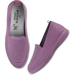 Womens Knit-29 Women's Lightweight Walking Shoes Super Casual Running for Everyday Wear Shoe for Women by Welcome Walking Shoe