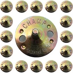 Branded Premium Cricket Shoe Spare Spikes for Cricket Shoes Full Metal Replaceable Nails with Tighter Key Pack of 22 Pieces Durable Grip Replacement Accessories for Sports Footwear