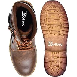 Outdoor,Riding,Casual Boot for Men Boots for Men (Brown, 9)