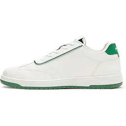 Sneakers for Man Lightweight Shoes for Men Comfortable Sneaker for Men Air Mesh Casual Shoes for Man Soft Cushion Sneakers Lace Up Casual Sneaker Skyline Whitegreen 8